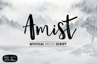 Amist: A Script Amp Font for Elegant Branding