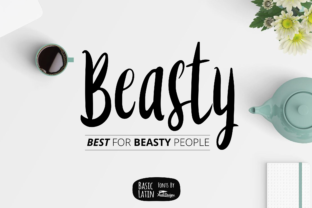 Beasty: A Bold Script for Impactful Design
