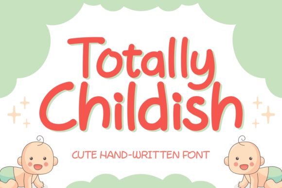 Bring Joy to Your Brand with Totally Childish Font