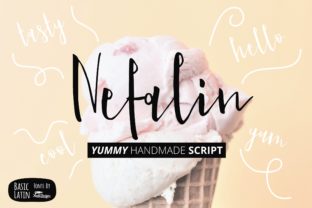 Charming Nefalin Yummy Font for Web Design