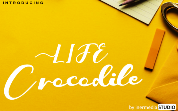 Crocodile: A Magical Handwritten Font for Web Design