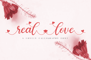Discover Real Love: A Hand-Lettered Font for Editorial Charm