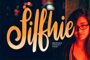 Discover Silfhie: A Charming Script Font for Editorial Elegance
