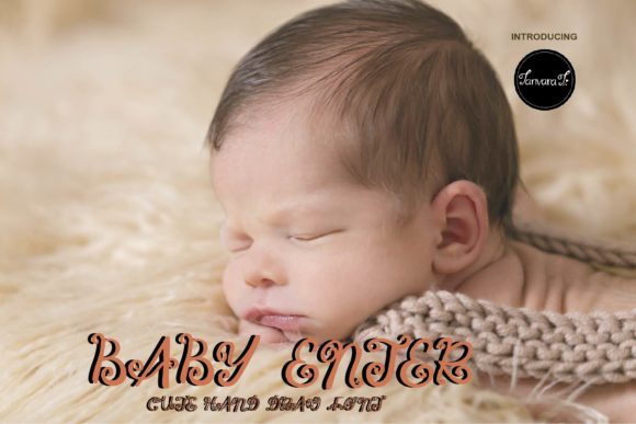 Discover the Charm of Baby Enter: A Handwritten Font for Engaging Content