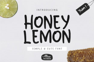 Discovering Honey Lemon: A Playfully Elegant Script Font