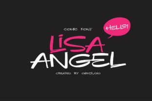 Discovering Lisa Angel: A Charming Handwritten Font