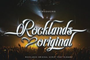 Elegant Handwritten Font for Web Design: Rocklands Original