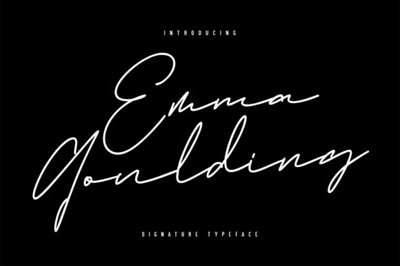 Emma Goulding: A Handwritten Font for Elegant Web Design