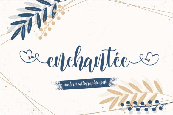 Enchantee: A Charming Script Font for Elegant Publishing