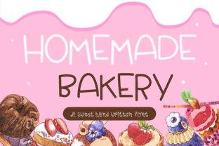 Homemade Bakery: A Playful Font for Engaging Web Design