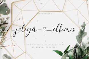 Jelia Elbern: A Script Font with Elegance