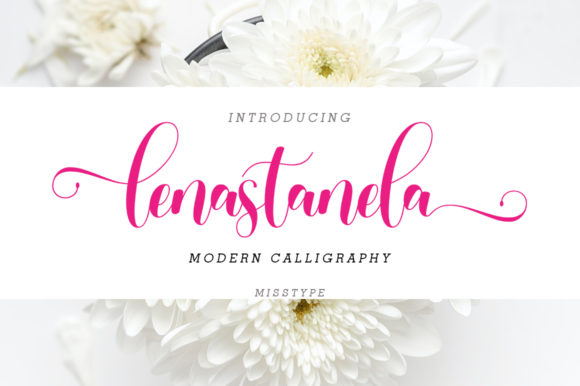 Lenastanela: The Perfect Script Font for Captivating Campaigns