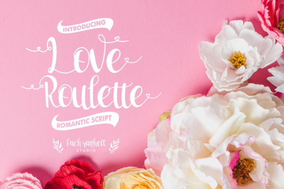 Love Roulette: A Versatile Script Font for Eye-Catching Campaigns