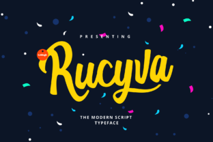 Rucyva Slova: A Curvy, Playful Font for Modern Web Design