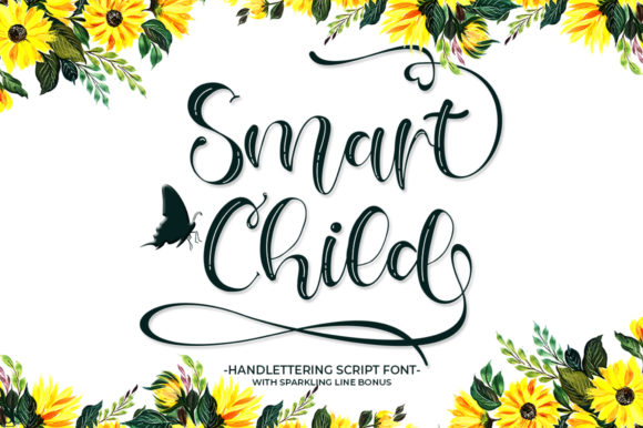 Smart Child: A Dynamic Brush Font for Craft and Design