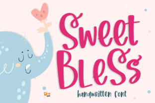 Sweet Bless: A Versatile Handwritten Font for Web Design