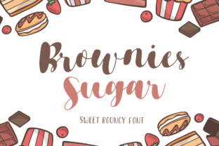 Transform Your Brand with Brownies Sugar Font