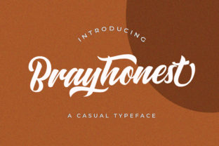 Transform Your Brand with the Bold Charm of Brayhonest Font