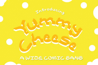 Yummy Cheese: A Playful Font for Creative Branding